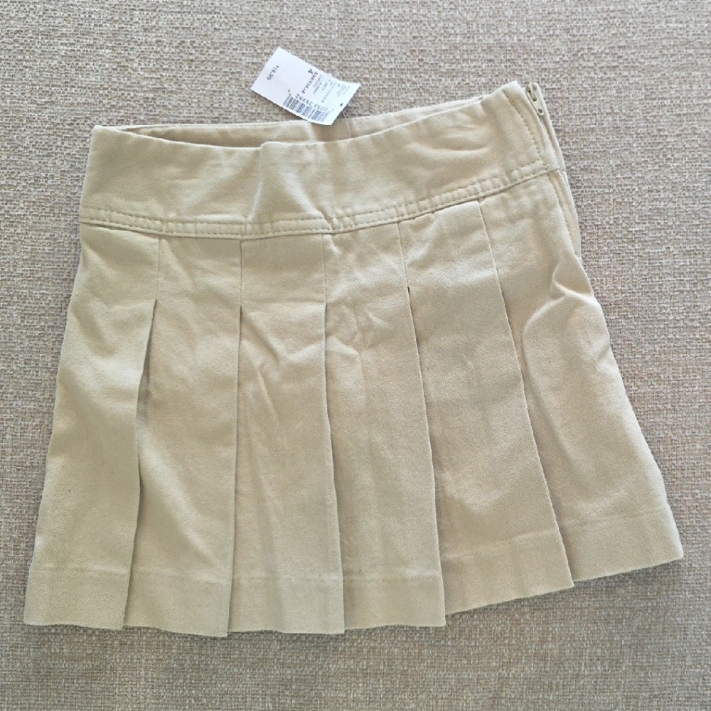 The Children's Place Tan Pleated Skort